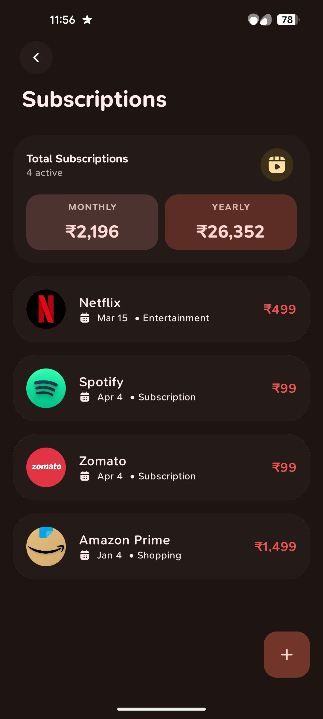 Subscriptions